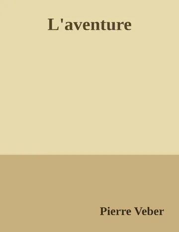 L'aventure de Pierre Veber, couverture du livre