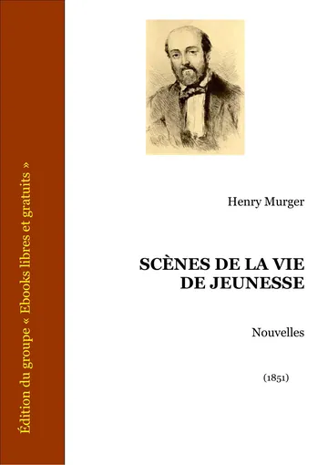 Scènes De La Vie De Jeunesse d’Henry Murger, couverture du livre
