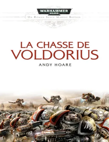 La Chasse de Voldorius d’Andy Hoare, couverture du livre