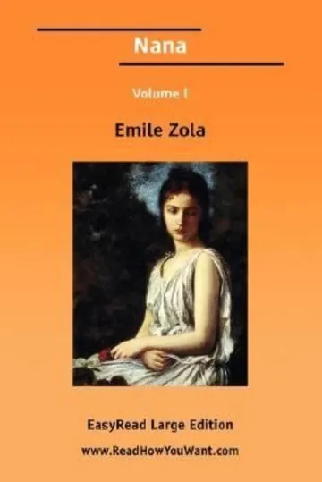 Nana d’Émile Zola, couverture du livre