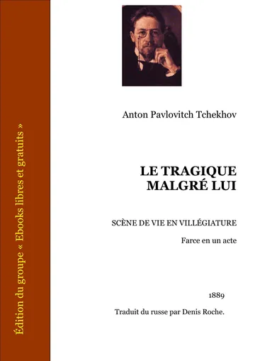 Le Tragique malgré lui d’Anton Pavlovitch Tchekhov, couverture du livre