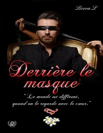 Derrière le masque de Licora L, couverture du livre