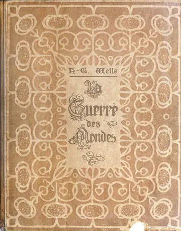 La Guerre des mondes d’Herbert George Wells, couverture du livre