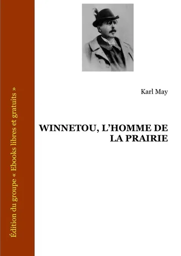 Winnetou, l’Homme de la prairie de Karl May, couverture du livre