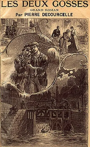 Les Deux Gosses de Pierre Decourcelle, couverture du livre