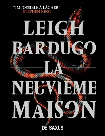 La neuvième maison de Leigh Bardugo, couverture du livre