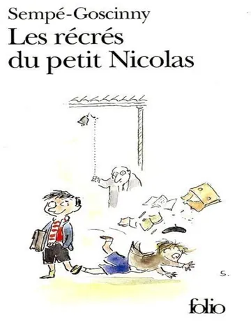 Les récrés du petit Nicolas de René Goscinny, couverture du livre