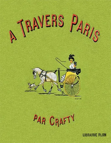 A travers Paris de Crafty, couverture du livre