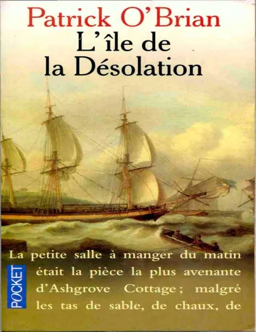 O'Brian, Patrick-[Jack Aubry 05] L''île de la désolation(Desolation island)(1978)V2 de Patrick O'Brian, couverture du livre