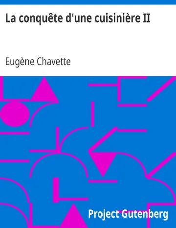 La conquête d'une cuisinière II / Le tombeur-des-crânes d’Eugène Chavette, couverture du livre