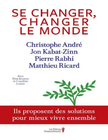 Se changer, changer le monde de Christophe André, couverture du livre