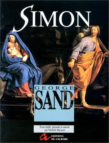 Simon de George Sand, couverture du livre