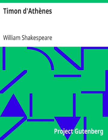 Timon d'Athènes de William Shakespeare, couverture du livre