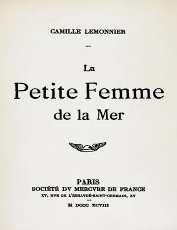 La petite femme de la mer de Camille Lemonnier, couverture du livre
