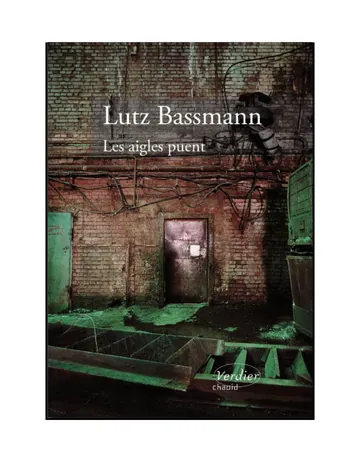 Les aigles puent de Lutz Bassmann, couverture du livre