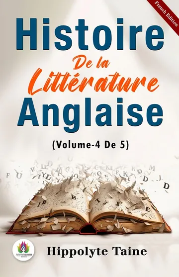 Histoire de la Littérature Anglaise (Volume 4 de 5) d’Hippolyte Taine, couverture du livre