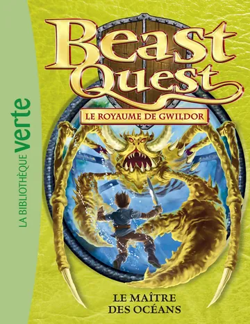 Le maître des océans d’Adam Blade, couverture du livre