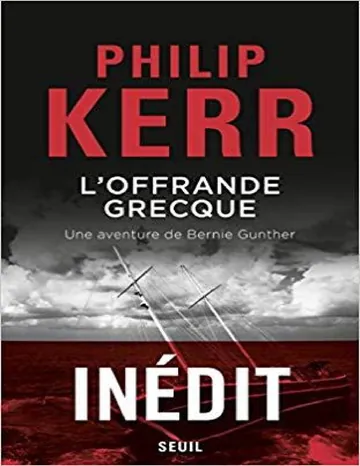 L'Offrande grecque de Philip Kerr, couverture du livre