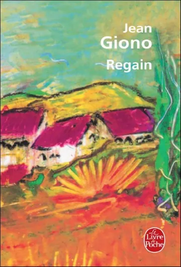Regain de Jean Giono, couverture du livre