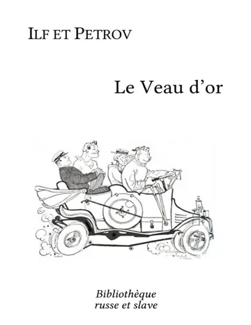 Le Veau d'or d’Ilf et Petrov, couverture du livre