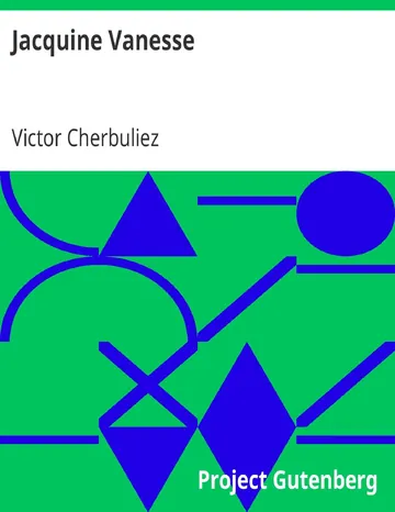Jacquine Vanesse de Victor Cherbuliez, couverture du livre