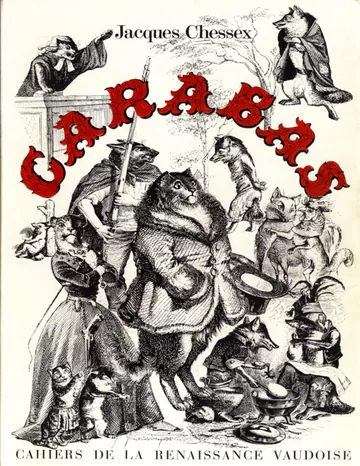 Carabas de Jacques Chessex, couverture du livre