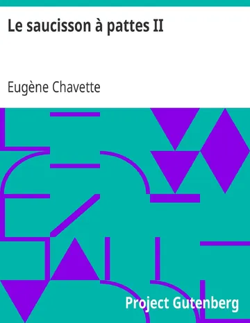 Le saucisson à pattes II / Le plan de Cardeuc d’Eugène Chavette, couverture du livre