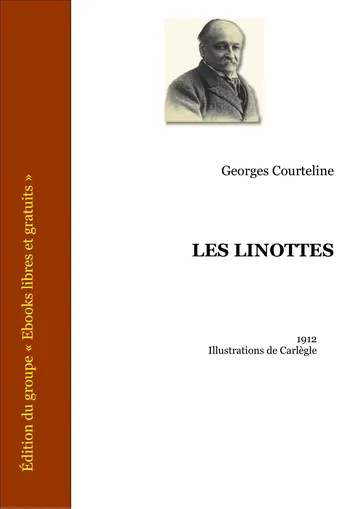 Les Linottes de Georges Courteline, couverture du livre