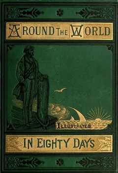 Le tour du monde en quatre-vingts jours de Jules Verne, couverture du livre