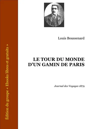 Le Tour Du Monde D’un Gamin De Paris de Louis Boussenard, couverture du livre