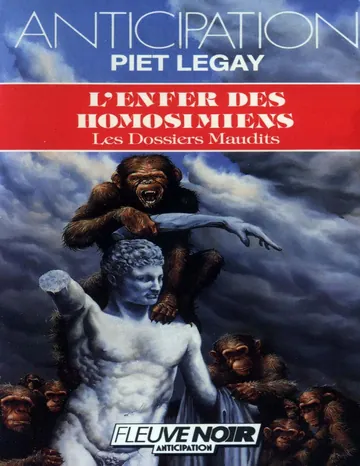 L'Enfer des homosimiens de Piet Legay, couverture du livre