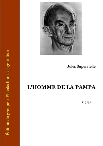 L'homme de la pampa de Jules Supervielle, couverture du livre