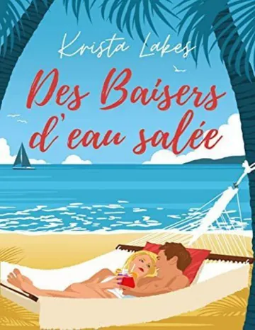 Des baisers d’eau salée (French Edition) de Krista Lakes, couverture du livre