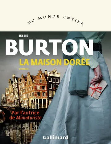 La maison dorée de Jessie Burton, couverture du livre
