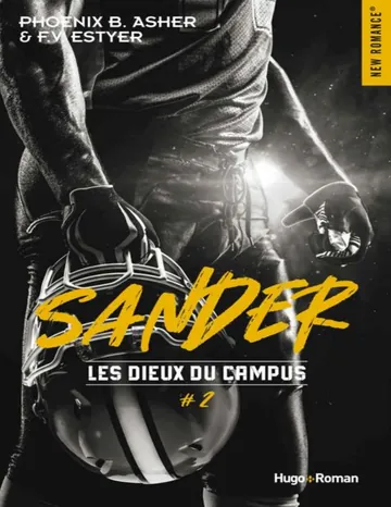 Les dieux du campus Tome 2 - Sander de F.V. Estyer, couverture du livre