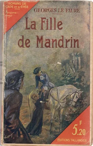 La Fille de Mandrin de Georges Le Faure, couverture du livre