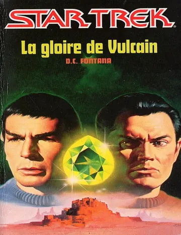 La gloire de Vulcain de D.C. Fontana, couverture du livre