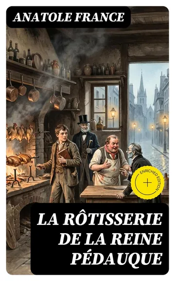 La rôtisserie de la Reine Pédauque d’Anatole France, couverture du livre