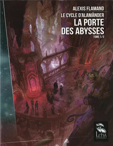 [Alamänder-1]La porte des abysses d’Alexis Flamand, couverture du livre