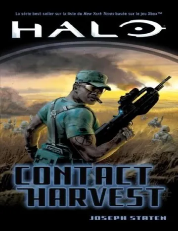 Contact Harvest de Joseph Staten, couverture du livre