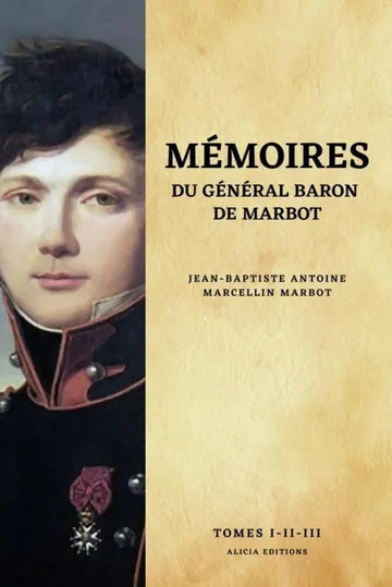 Mémoires du général baron de Marbot (2/3) de Jean-Baptiste-Antoine-Marcelin, baron de Marbot, couverture du livre