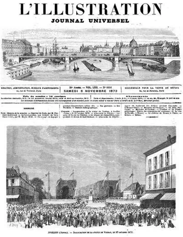L'Illustration, No. 1602, 8 novembre 1873 de Various, couverture du livre