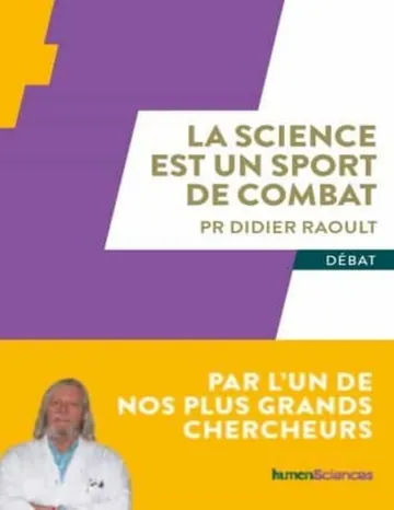 La science est un sport de combat de Didier Raoult, couverture du livre