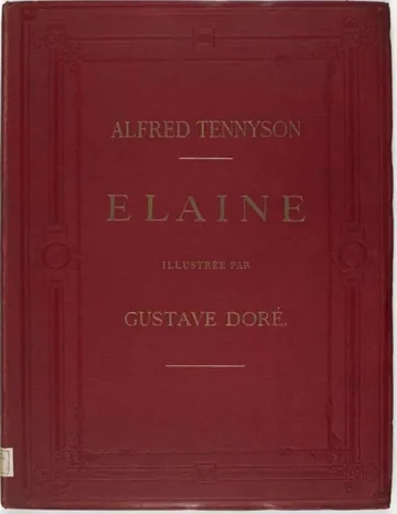 Elaine de Baron Alfred Tennyson Tennyson, couverture du livre