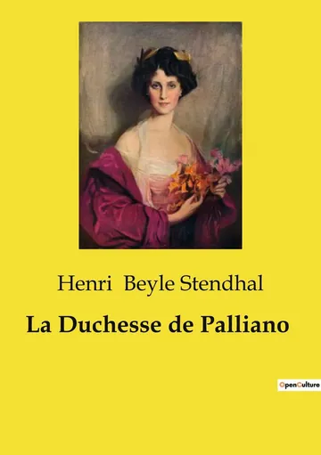 La Duchesse De Palliano de Stendhal, couverture du livre