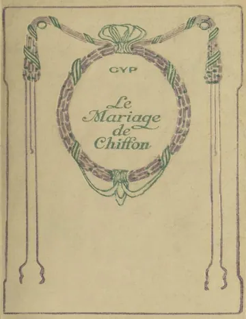 Le mariage de Chiffon de Gyp, couverture du livre