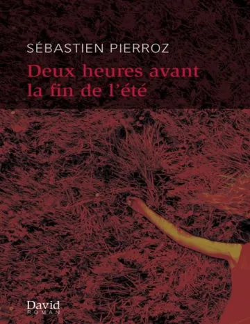 Deux heures avant la fin de l'été de Sébastien Pierroz, couverture du livre