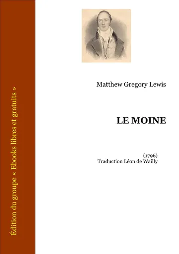 Le Moine de Matthew Gregory Lewis, couverture du livre