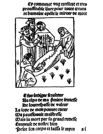 Le miroir de mort de Georges Chastellain, couverture du livre