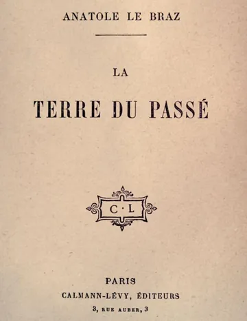 La terre du passé d’Anatole Le Braz, couverture du livre